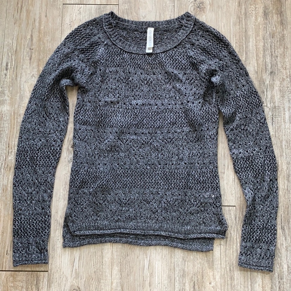 Gray sweater